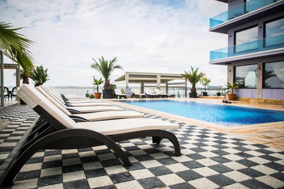 Almar Lake View Boutique H Adults Only Mamaia Exteriér fotografie